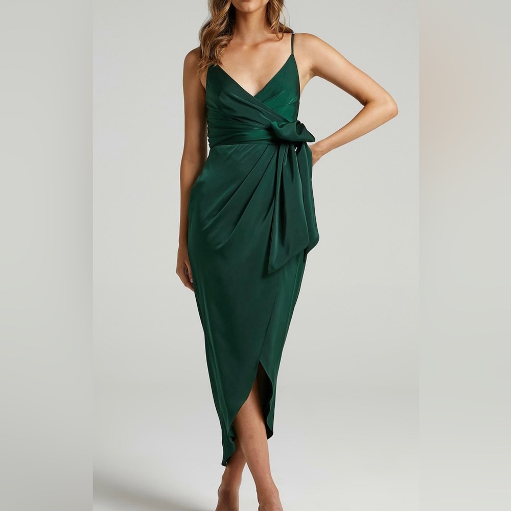Emerald Showpo Dress, US size 10